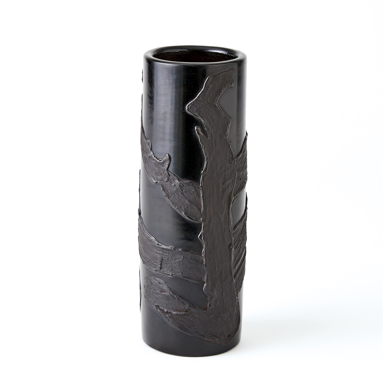 Ceramic Black Vase